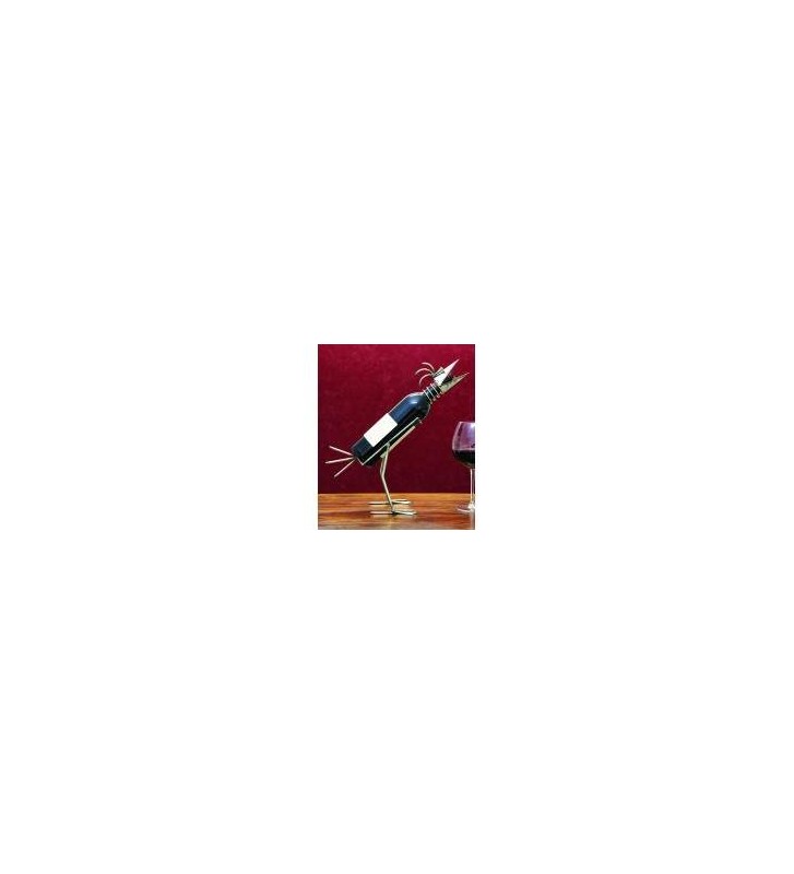Flaschenhalter für Wandmontage Edelstahl A2 140x100x120mm 1 Stück, 13,77 €